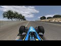 Laguna Seca in an F1 car