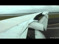 Rough Landing at Sydney Kingsford Smith.Qantas Boeing 767. [HD]
