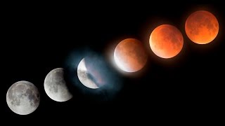 Super Blood Moon Lunar Eclipse Time-lapse 4K