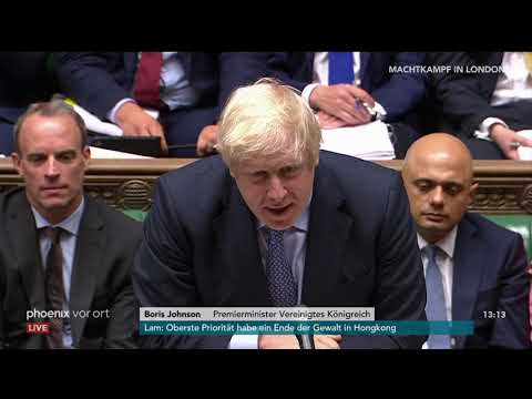 Brexit: Fragestunde im britischen Unterhaus mit Premierminister Boris Johnson am 04.09.19