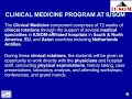 CLINICAL MEDICINE PROGRAM AT IUSOM