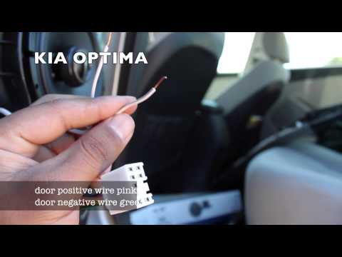 How to install speakers on a Kia Optima 11-14