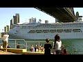 I uploaded a YouTube video -- P&O cruise ship leaving sydney harbour http://bit.ly/1YrN6Q