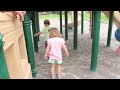 Kids First Kiss at the Playground