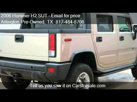 2006 Hummer H2 SUT SUT, 4WD, LEATHER, SUN ROOF, HEATED SEATS