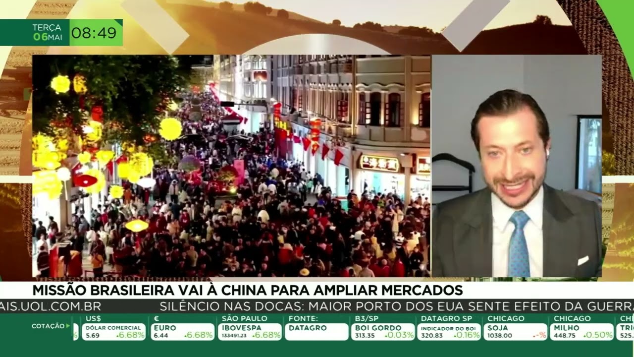 Missão brasileira vai à china para ampliar mercados