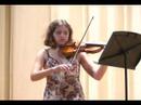 Emma Carpenter plays Minuet by Luigi Rodolfo Bochherini