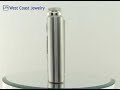 Stainless Steel 6oz Flask with Embossed Geese in Flight