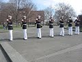 8th  I Marine Barracks, B Co.  2nd Plt's firing party. Tryouts for the 2008 Iwo Jima Parade Season