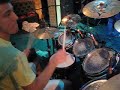 me drumming with my band soundscape. a live hip hop band in oxford, ohio