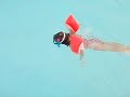 swimming at las dunas playa