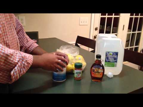 how to go on the lemonade diet