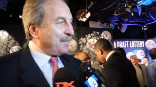 Ernie Grunfeld 2013 NBA Lottery Reaction