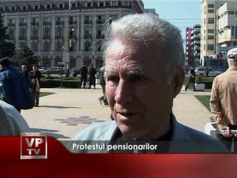 Protestul pensionarilor