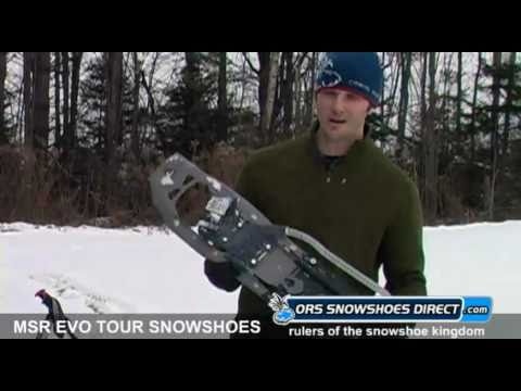 how to adjust msr snowshoes