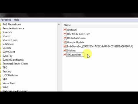 how to remove rk launcher