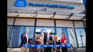 Opening video thumbnail: A New Home for Student Health Services.
