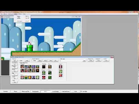 how to download super mario bros x level editor