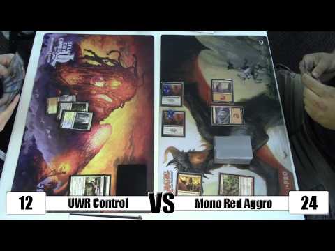 Red - UWR Control vs Mono Red Aggro (Pre-M15) - - - UWR Control - - - 3x Jace, Architect of Thought 1x Elspeth, Sun's Champion 1x AEtherling 1x Keranos, God of Storms 1x Elixir of Immortality...