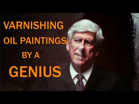 video-linktoworks-How to Varnish an Oil Painting & Clean Brush After...
