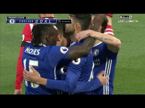 Video: Eden Hazard gives Chelsea an early lead against Southampton