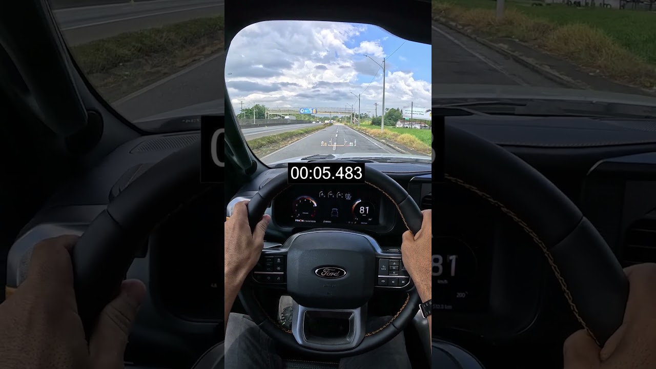 F150 Tremor no teste do 0 a 100!