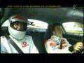 Fernando Alonso pilotando el SLR McLaren con Lobato