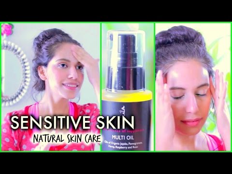 how to care sensitive skin