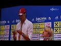 Press conference and draw running order first semi-final
