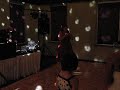 emily belts it out, a la etta james, at the wedding party.