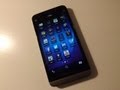 BlackBerry Z30 - Unboxing video