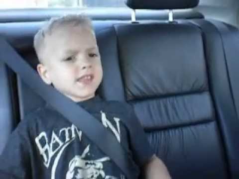 Talented kid sings
