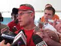 Head Coach Jim Tressel at First Fall Practice