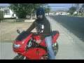 videos de 1996 kawasaki ninja ZX6R rolling in