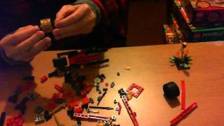 Lego NinjaGo 2012 Kai's Blade Cycle 9441 Time Lapse Building