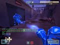 We forgot that Dustbowl is a capture point map and accidentally trapped the defense in their spawn.  OOPS