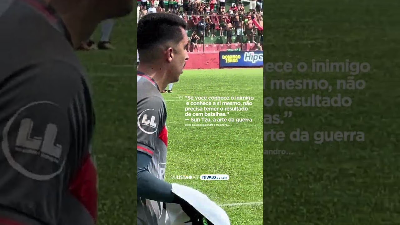 Aquele truque na toalha pra ganhar nos pênaltis... #PaulistãoA3Rivalo #PortuguesaSantista