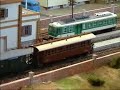 treni in scala h0 a scartamento normale e ridotto in funzione nel museo di monserrato