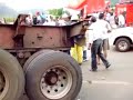 Accident spectaculaire � Pailles