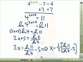 Simple Exponential Equations