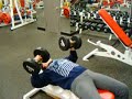 40-lb dumbbell press
