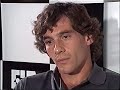Senna interviewed by Jackie Stewart Senna interviewed by Jackie Stewart