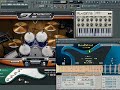 FL Studio 7 XXL and plug-ins:  EZdrummer, Drum and Bass Rig, RealStrat