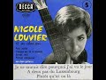 premi�re chanson du cinqui�me 45 tours de nicole louvier sorti en 1958, c'est, compos� par une parisienne de naissance, l'un des plus beaux hommages � la ville de paris de l'histoire de la chanson fran�aise.
remarquable accompagnement d'henri crolla � la deuxi�me guitare.

les port�es musicales et le texte sont tir�s de l'ouvrage de nicole louvier 