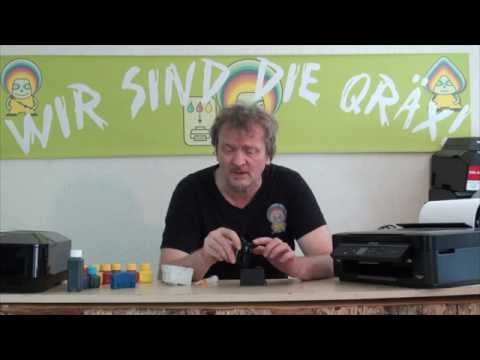 Epson Druckerpatronen 29 nachfüllen (Chipresetter)