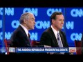 Time: 08:00 PM (20:00) EST on Wednesday, February 22nd, 2012 Location: Mesa Arts Center in Mesa, AZ Broadcast: CNN Sponers: Republican Party of Arizona and CNN Host: John King Participants: Mitt Romney, Newt Gingrich, Rick Santorum, Ron Paul