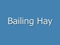 bailing hay