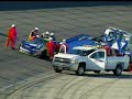2007 USG Sheetrock 400: Jimmie Johnson crash