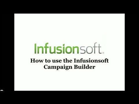 Watch 'How to Use Infusionsoft to Create Your Next Marketing Campaign'