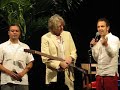 Bob geldof receiving the